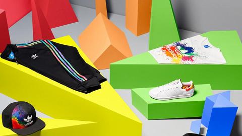 全新彩虹潑墨系列！adidas Originals Pride Pack